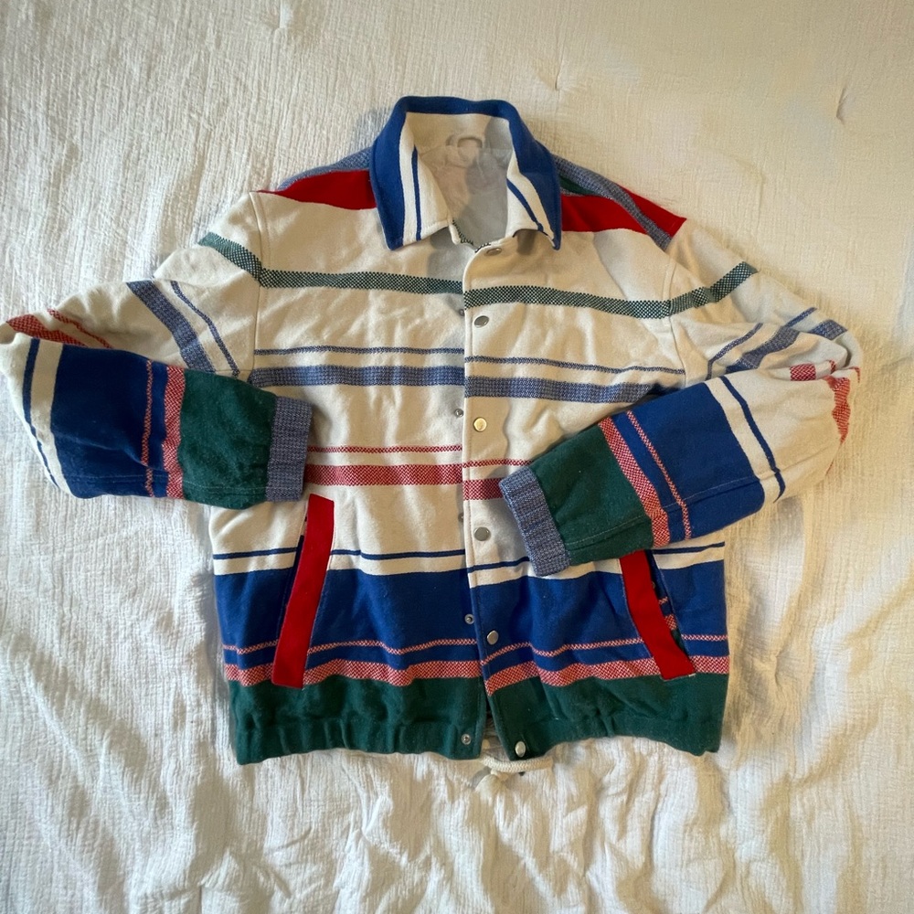 Zara Multicolor Striped Men's Jacket